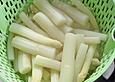 Panierter Spargel