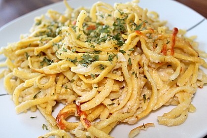 Schnelle Käsespätzle 2