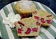Rhabarber - Vanille Muffins