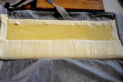 Topfen - Pfirsich Strudel 5