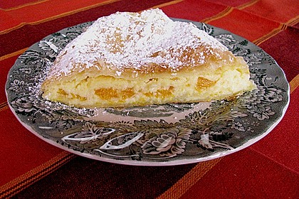 Topfen - Pfirsich Strudel 6