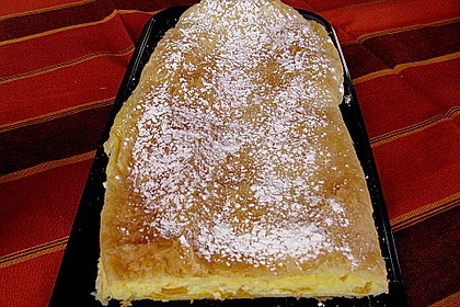 Topfen - Pfirsich Strudel 7