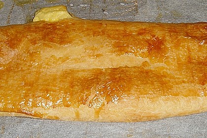 Topfen - Pfirsich Strudel 8