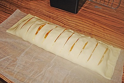 Topfen - Pfirsich Strudel 12