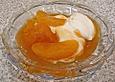 Amaretto - Mascarpone - Creme mit  karamellisierten Orangenfilets