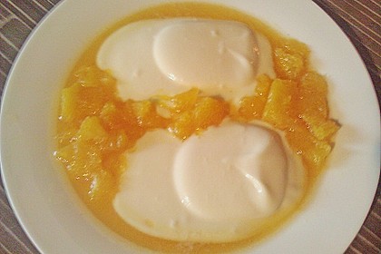 Amaretto - Mascarpone - Creme mit  karamellisierten Orangenfilets 2