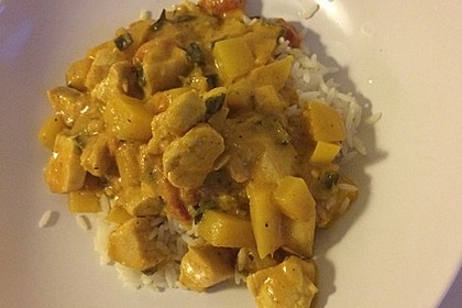 Hähnchen - Mango - Curry 13