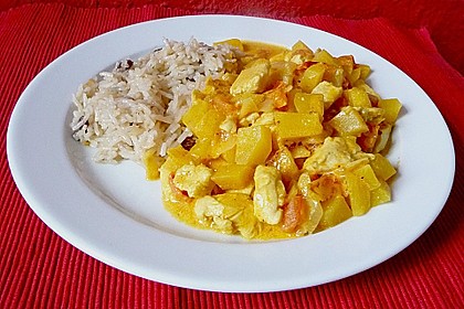 Hähnchen - Mango - Curry 3
