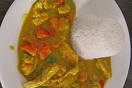 Hähnchen - Mango - Curry 7