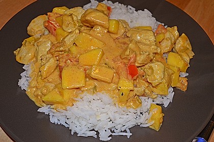 Hähnchen - Mango - Curry 2