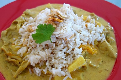 Curry - Geschnetzeltes mit Ananas 2