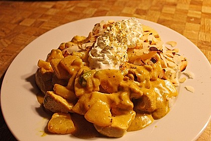 Curry - Geschnetzeltes mit Ananas 5