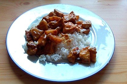 Curry - Geschnetzeltes mit Ananas 6