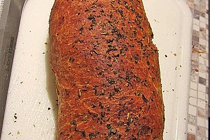 Gr&uuml;nes und rotes Pestobrot 116