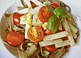 Spargel - Tagliatelle Komposition, lauwarm