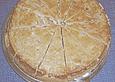 Rhabarberkuchen mit Saure Sahne - Guss