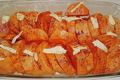Glacierte S&uuml;&szlig;kartoffeln