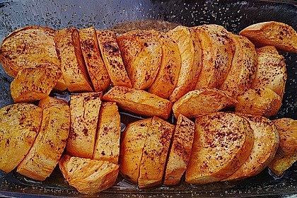 Glacierte S&uuml;&szlig;kartoffeln 1