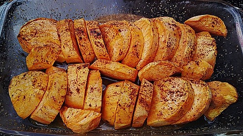 Glacierte Süßkartoffeln (Rezept mit Bild) von msdeluxe | Chefkoch.de