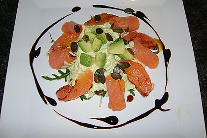 Avocado - Grapefruit - Salat mit Avocado - Espuma 1