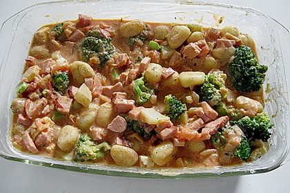 Gnocchi - Tomaten - Brokkoliauflauf 3