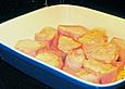 Schweinsmedaillons im Speckmantel mit Gorgonzolasauce