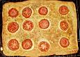 Flaches Kartoffelbrot nach italienische Art