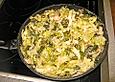 Spaghetti mit Lachs und Wirsing