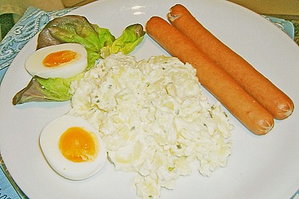Kartoffelsalat mit Bockw&uuml;rstchen