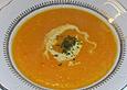 M&ouml;hren - Orangen - Cremesuppe mit Ingwer