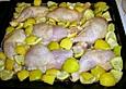 Huhn mit M&ouml;hrengem&uuml;se