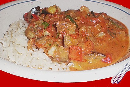 Ratatouille mit Fisch