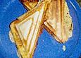 Sandwiches mit Hack und K&auml;se