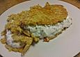 Kartoffel - Cr&ecirc;pes mit Schnittlauchquark
