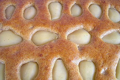 Chrissis Dinkel - Birnen Kuchen 1