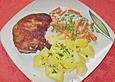 Axels panierte Schweineschnitzel