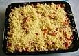 Nudelauflauf mit Hackfleisch und Paprika
