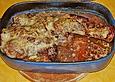 Lammschulter, mit Rosmarinhonig und K&auml;se &uuml;berbacken
