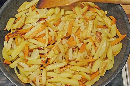 Russische Bratkartoffeln 5