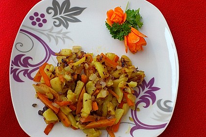 Russische Bratkartoffeln 3