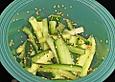 Gurkensalat mit Sesam