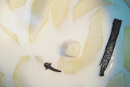 Milch - Birnen