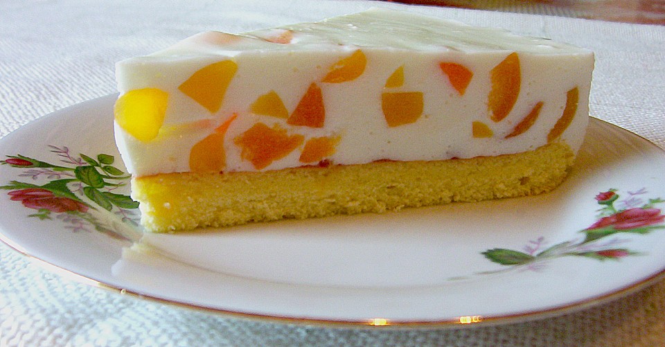Pfirsich - Joghurt Torte mit Vanillehauch (Rezept mit Bild) | Chefkoch.de