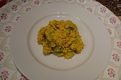 Scharfe Rosenkohl - Reis - Pfanne 10
