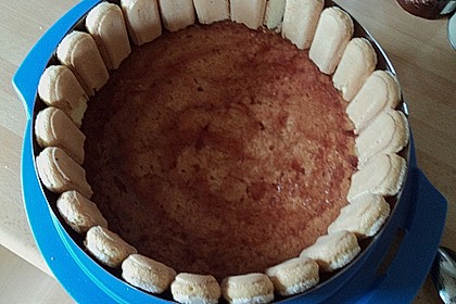 Quark - Sahne - Torte mit Himbeeren 16