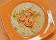 Melonensuppe mit Gurke