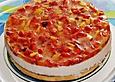 Erdbeer - Nektarinen - Torte