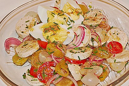 M&uuml;nchner Wei&szlig;wurstsalat