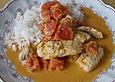 Fischfilet in Tomaten - Estragon - Sauce