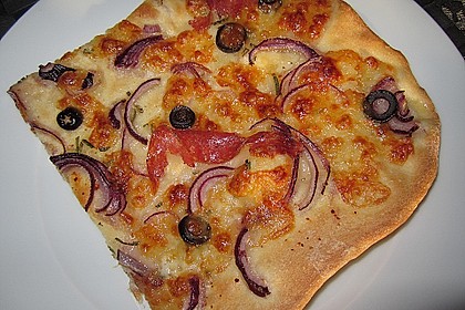Schiacciata mit roten Zwiebeln 7